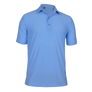 Monterey Club Solid Horizontal alignment stretch fabric,Tailored Collar Short sleeve Polo Shirt