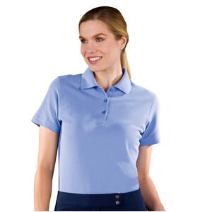 Monterey Club Combed Cotton Solid Pique Polo Shirt
