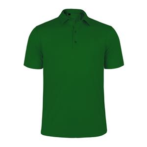 Monterey Club Solid Tailored Collar Short sleeve Polo Shirt